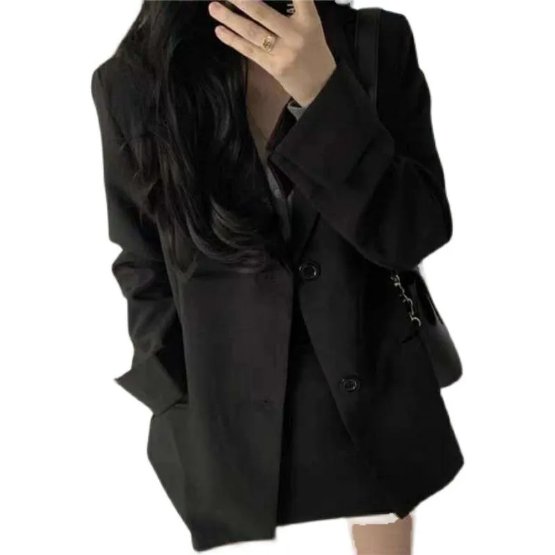 Blazer Women Western Country Trendy Korean Loose Suit Student Outerwear