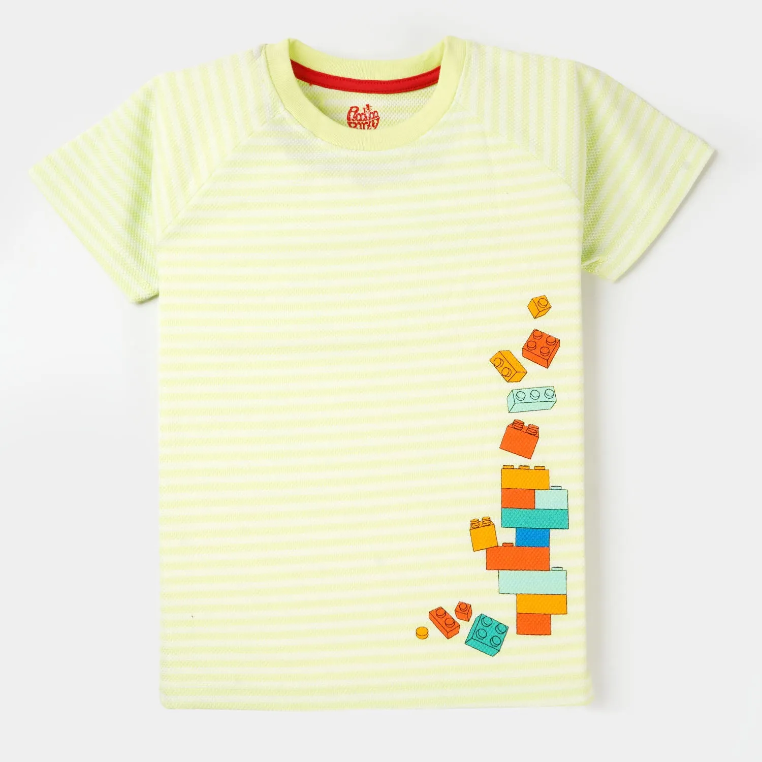 Boys T-Shirt H/S Play More - Sharp Green