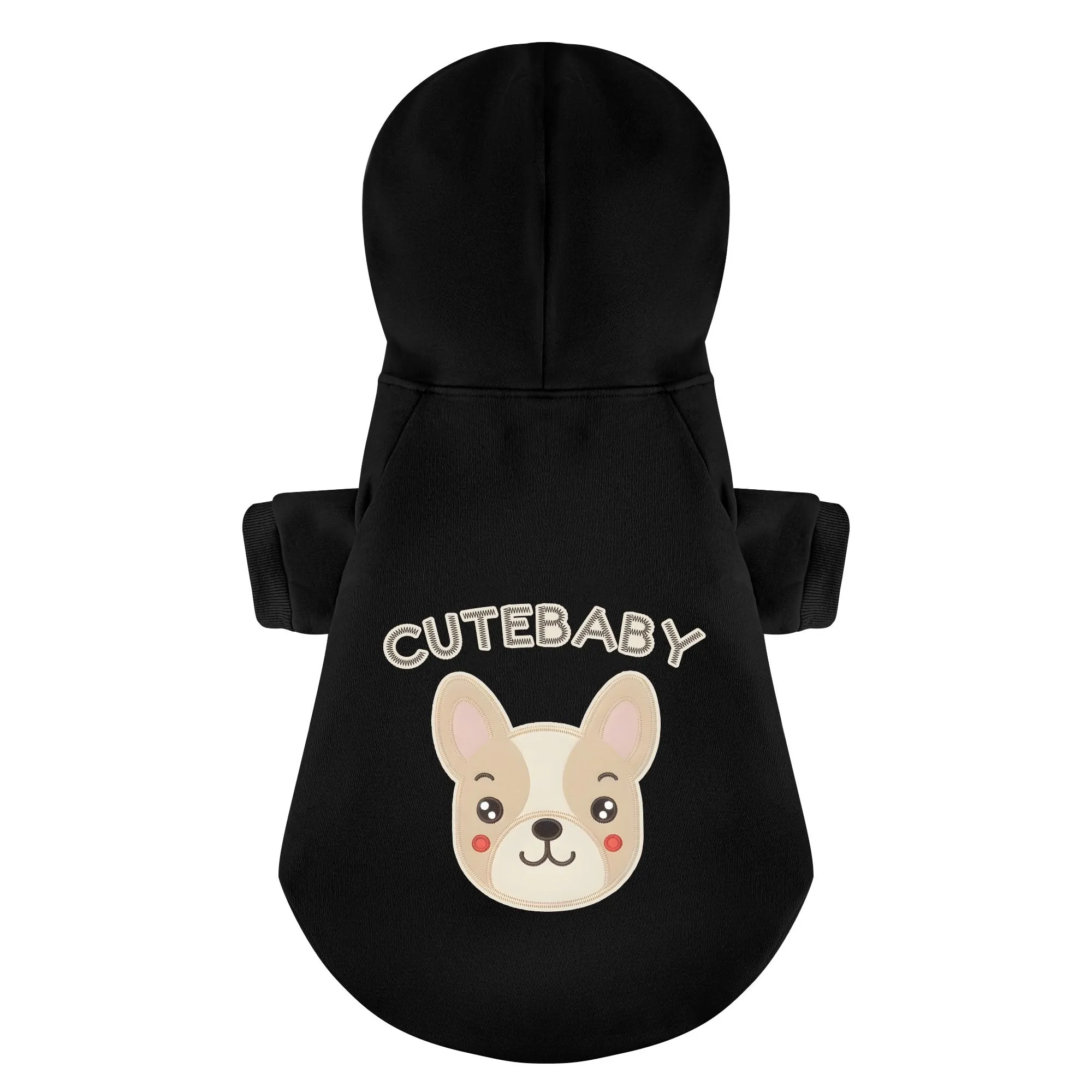 CUTEBABY - Personalized French Bulldog Hoodies with Funny Quotes – Stylish, Cozy, and Premium 100% Cotton