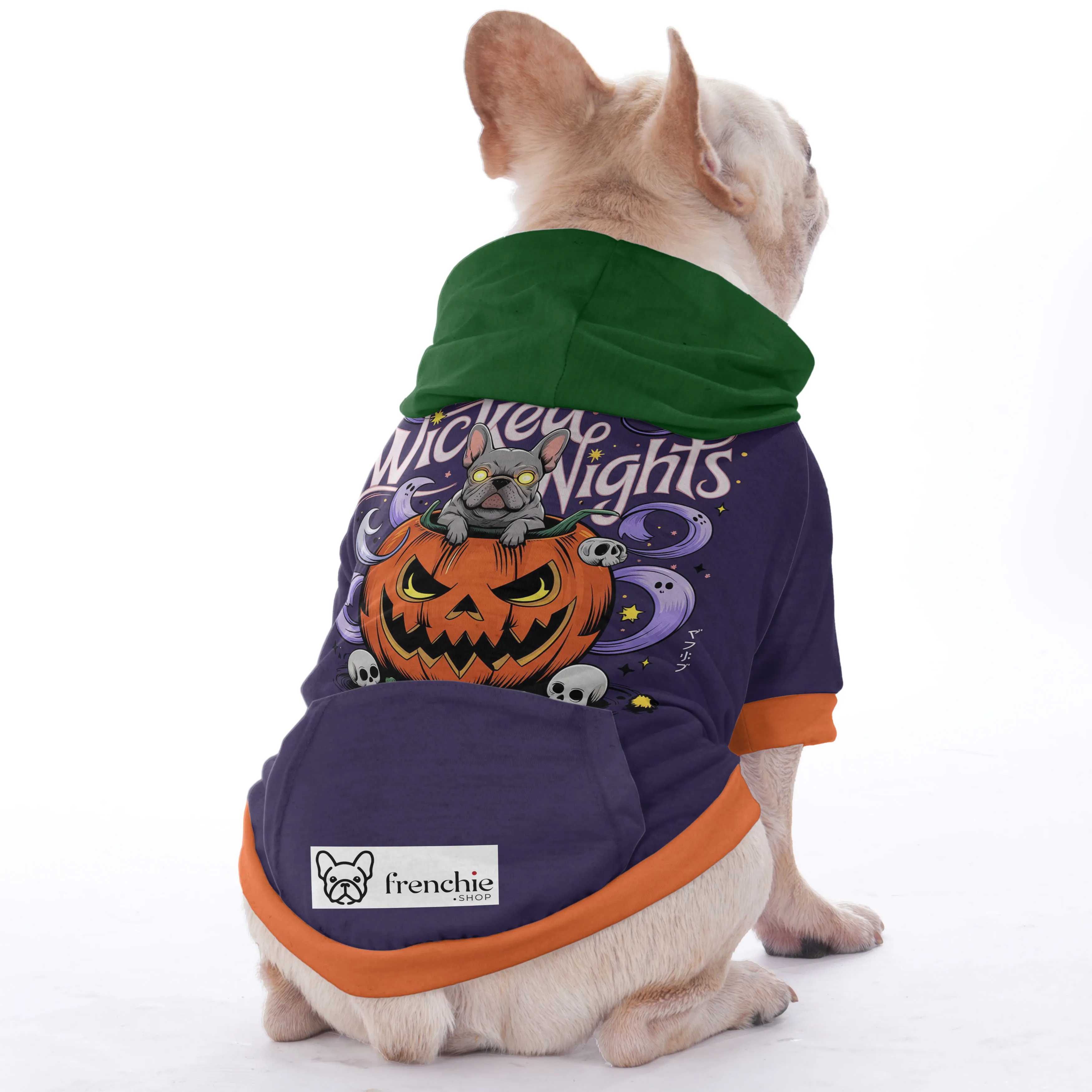 Dover - halloween Hoodies for French Bulldog  | Frenchie Shop Original