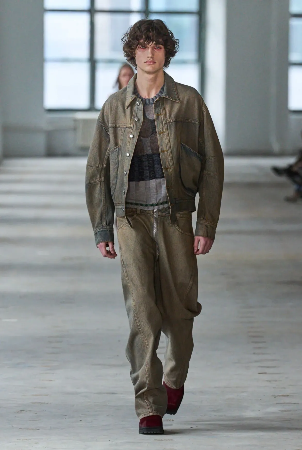 Eckhaus Latta EL JACKET REDUX IN SAND