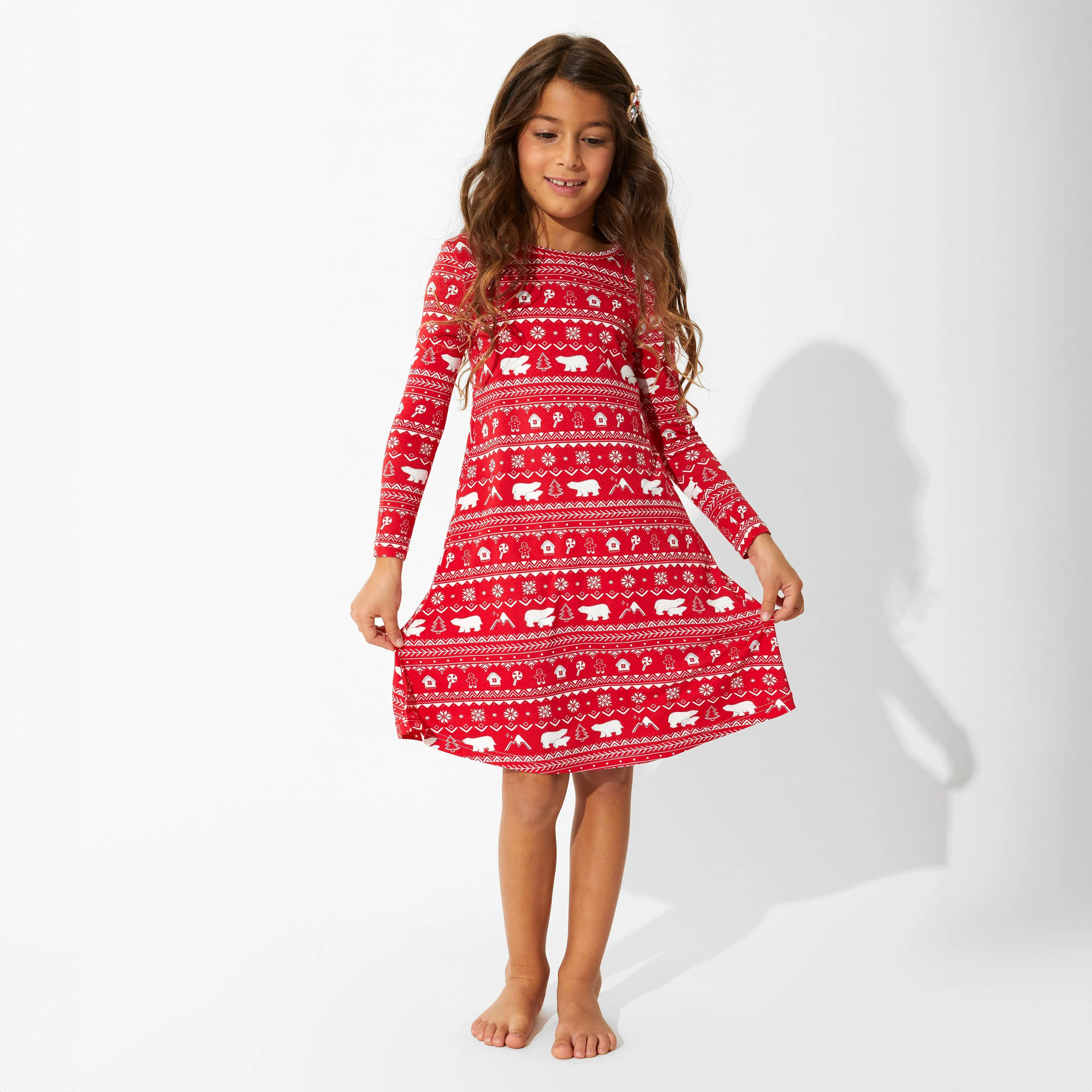 Evergreen Holiday Magic Bundle - Bamboo Girls' Dresses