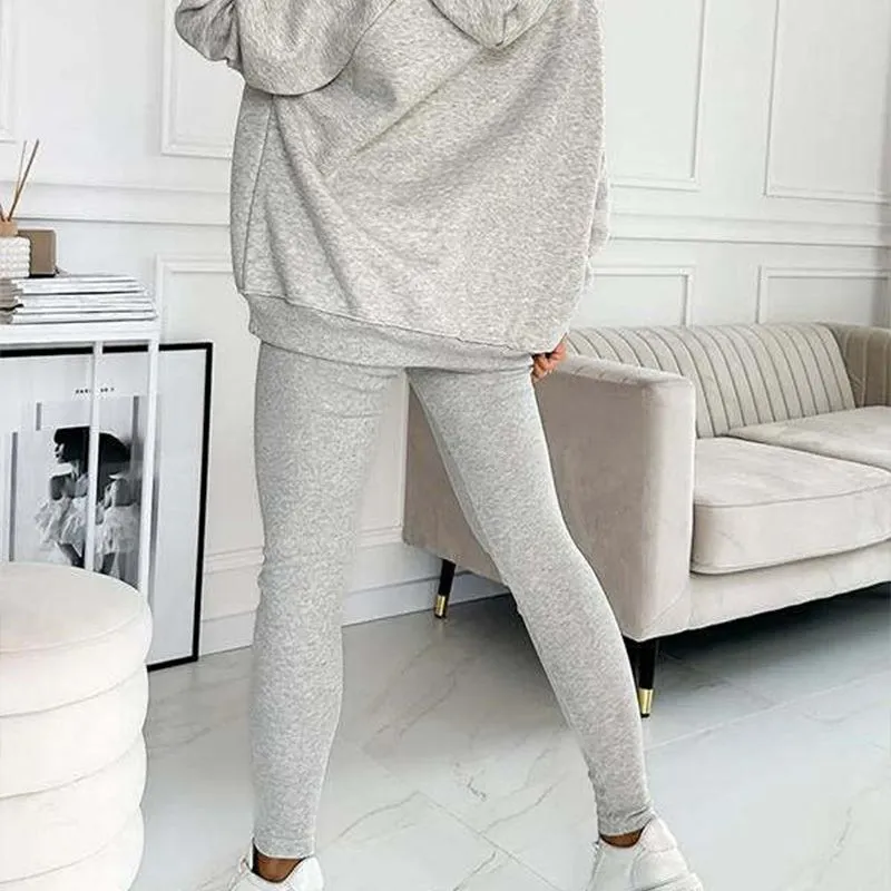 Hooded Casual and Comfortable Sweatshirt Suit