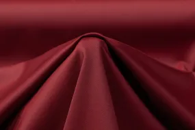 Italian Wool Satin Suiting - Maroon