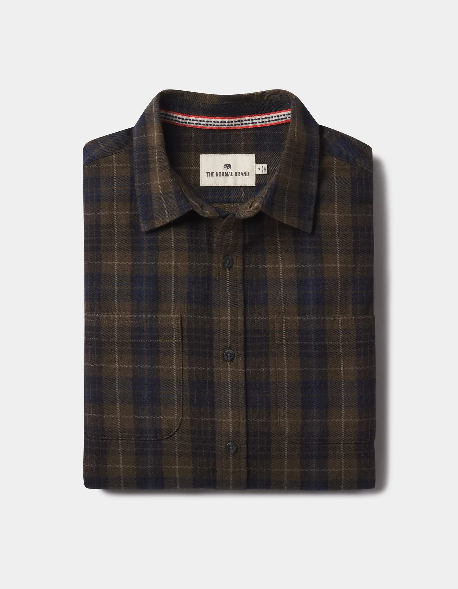 Jackson Lightweight Flannel in Cypress Plaid