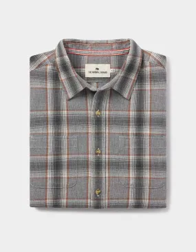 Jackson Lightweight Flannel in Grey Plaid