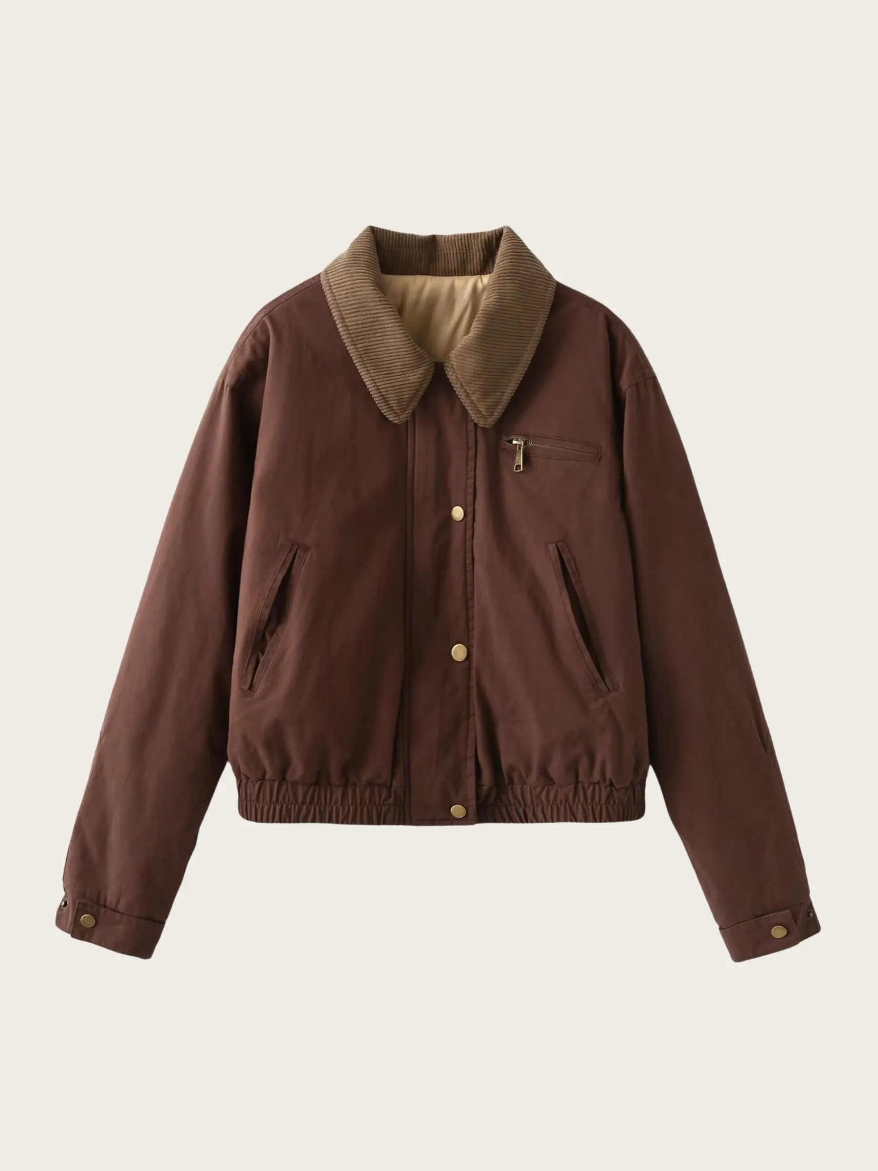 Kahli Corduroy Collar Jacket