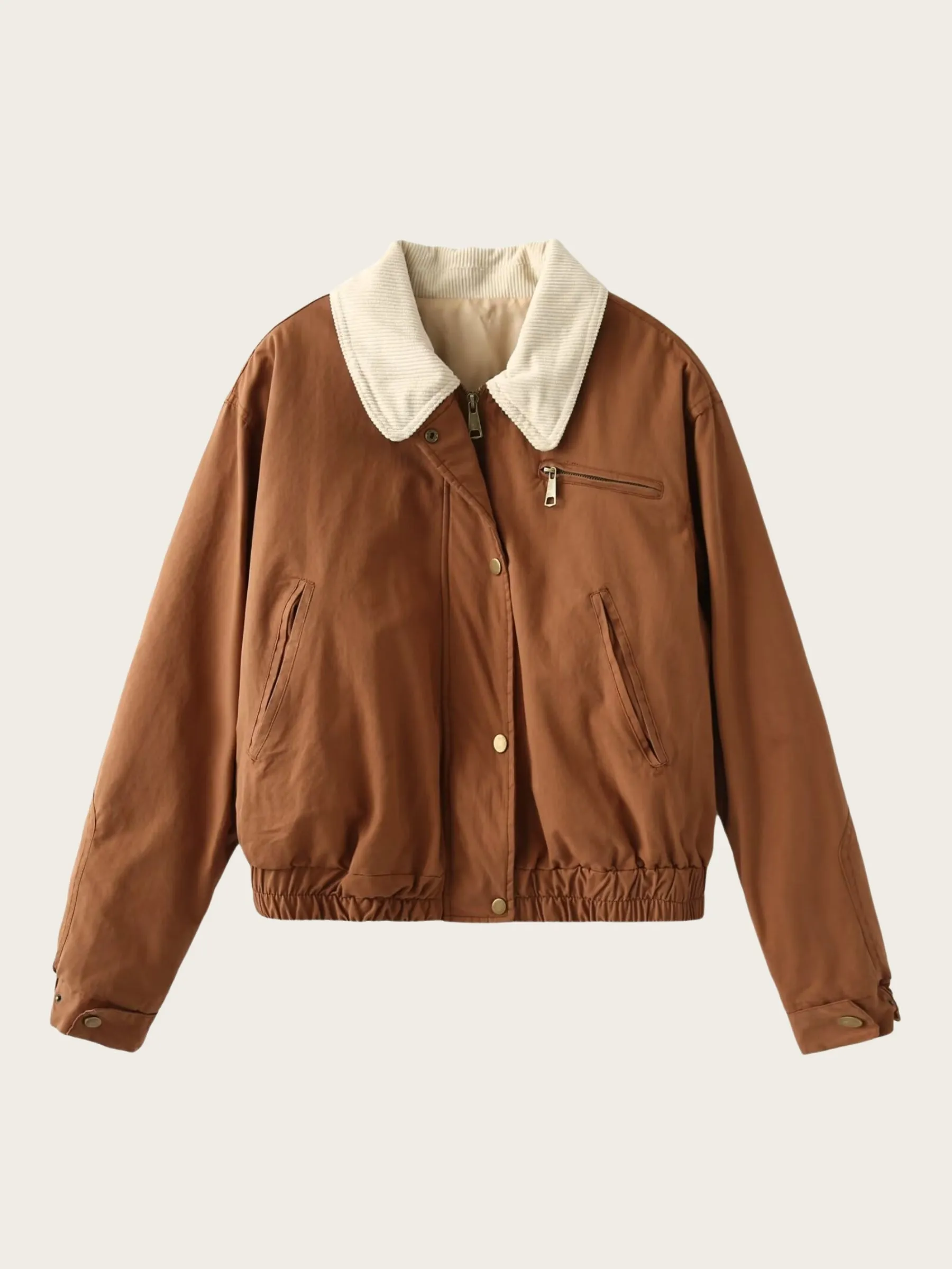 Kahli Corduroy Collar Jacket