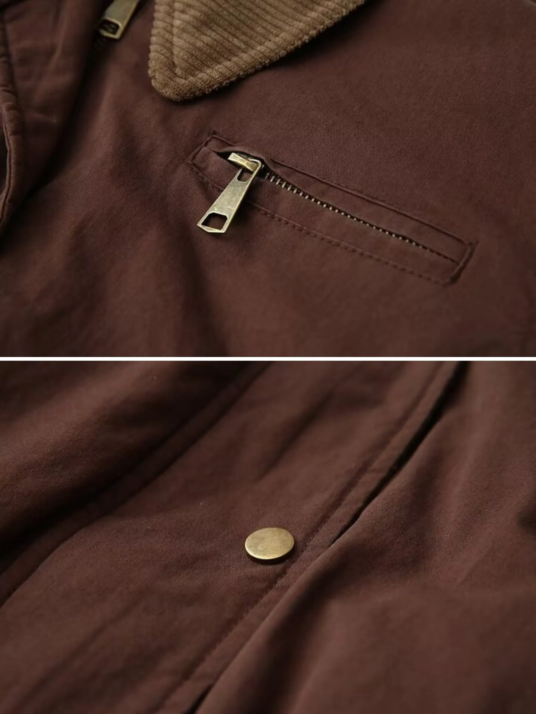 Kahli Corduroy Collar Jacket