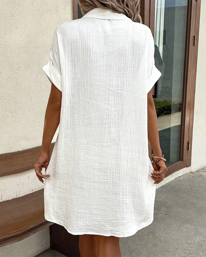 Lesley - Comfortable Shirt Dress