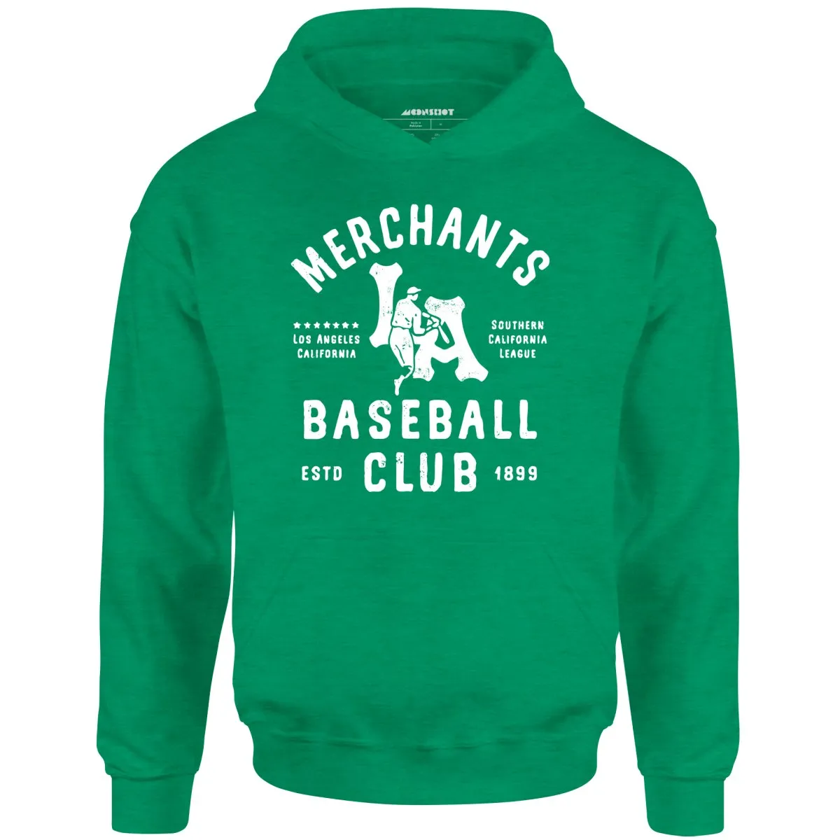 Los Angeles Merchants - California - Vintage Defunct Baseball Teams - Unisex Hoodie