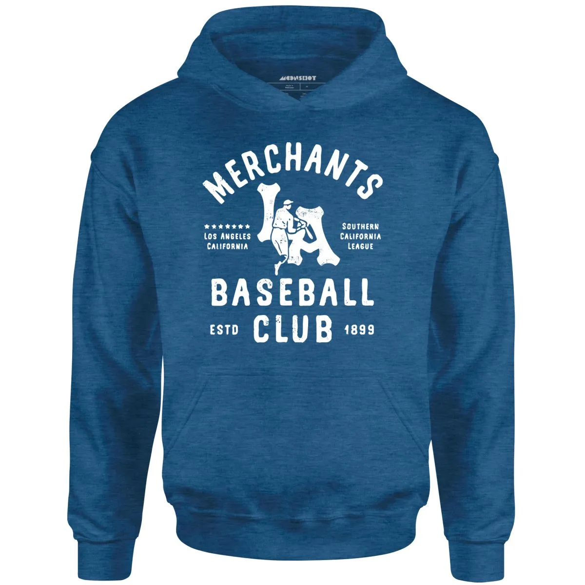 Los Angeles Merchants - California - Vintage Defunct Baseball Teams - Unisex Hoodie