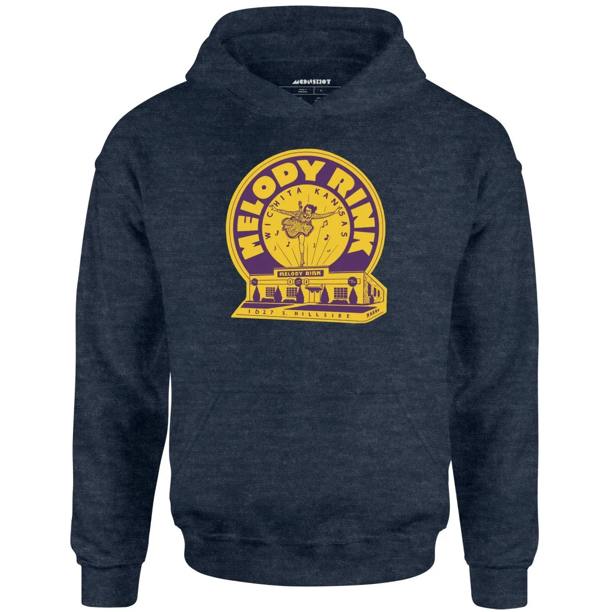 Melody Rink - Witchita, KS - Vintage Roller Rink - Unisex Hoodie