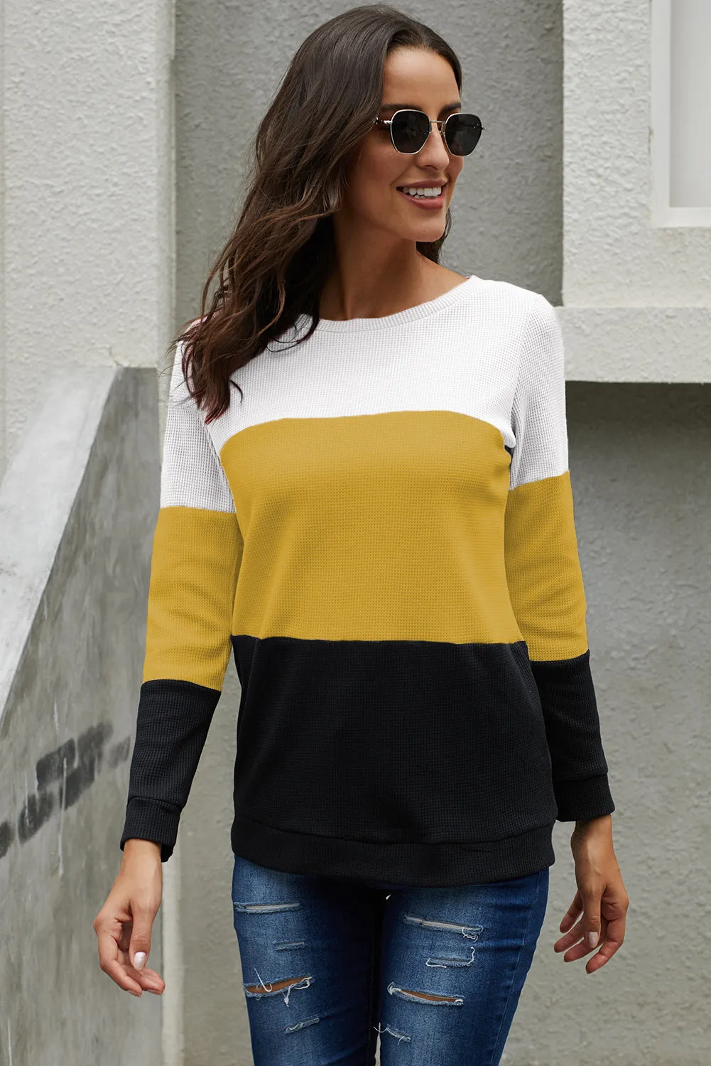 Miller Colorblock Cozy Thermal Top