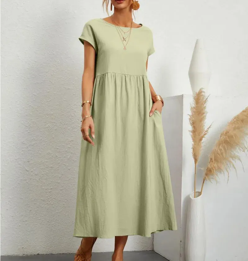 Nerida - Comfortable Loose Long Dress for Women