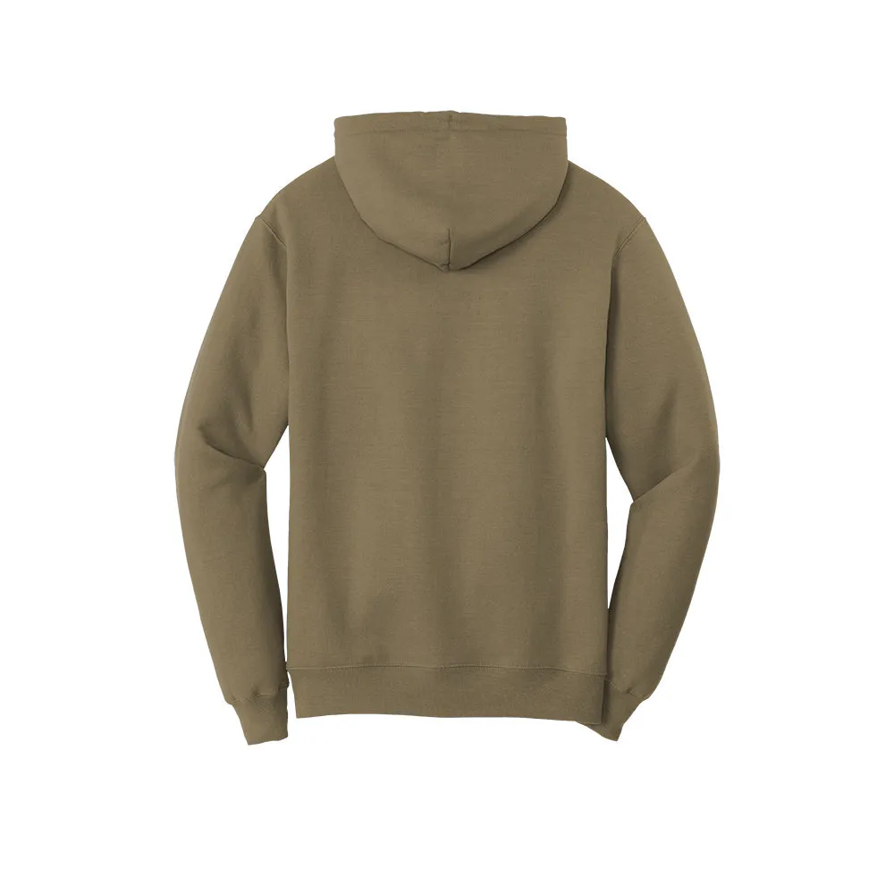 Port & Company® Core Fleece Pullover Hooded Sweatshirt - Coyote Brown