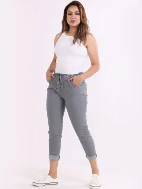 Riley Trousers Light Grey