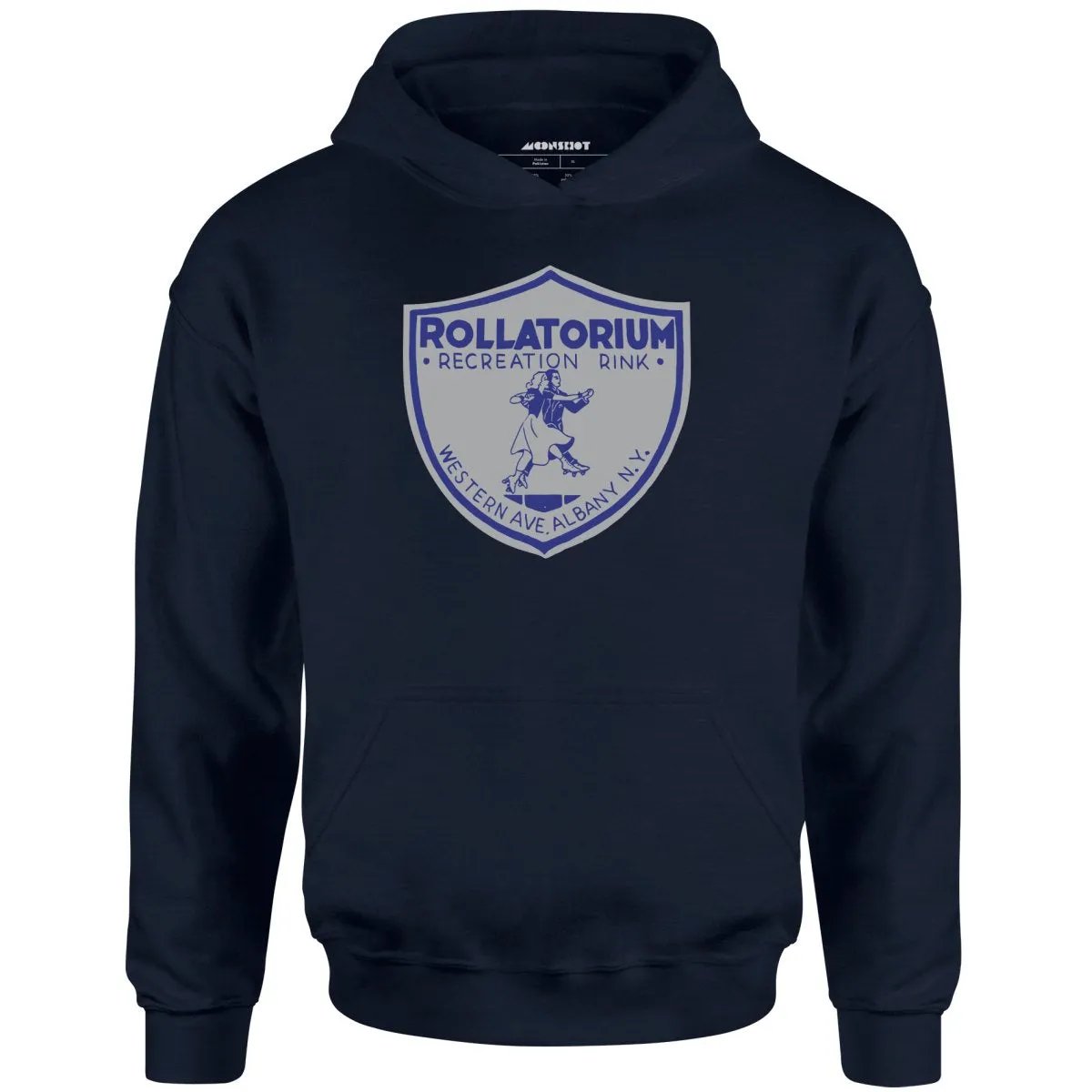 Rollatorium - Albany, NY - Vintage Roller Rink - Unisex Hoodie