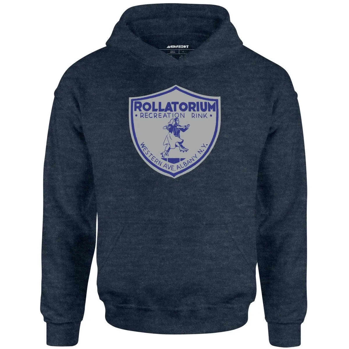 Rollatorium - Albany, NY - Vintage Roller Rink - Unisex Hoodie