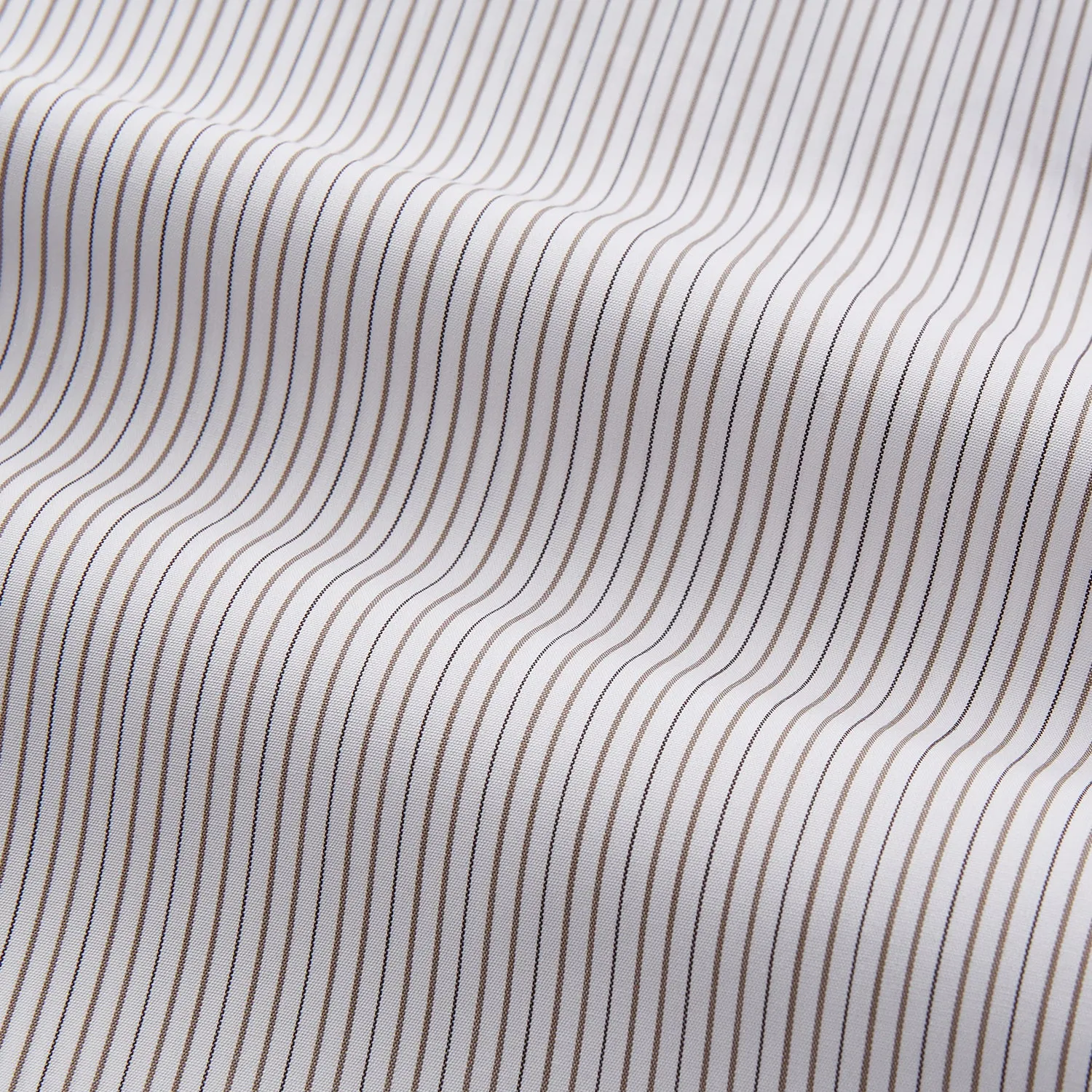 Sandstone Multi Stripe Cotton Regular Fit Mayfair Shirt