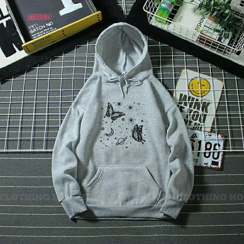 Saturn butterfly hoodie