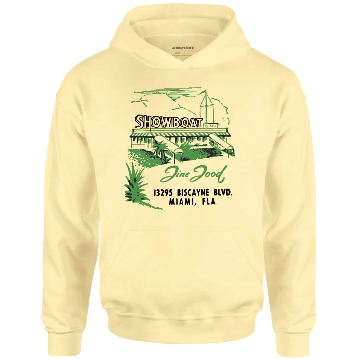 Showboat - Miami, FL - Vintage Restaurant - Unisex Hoodie