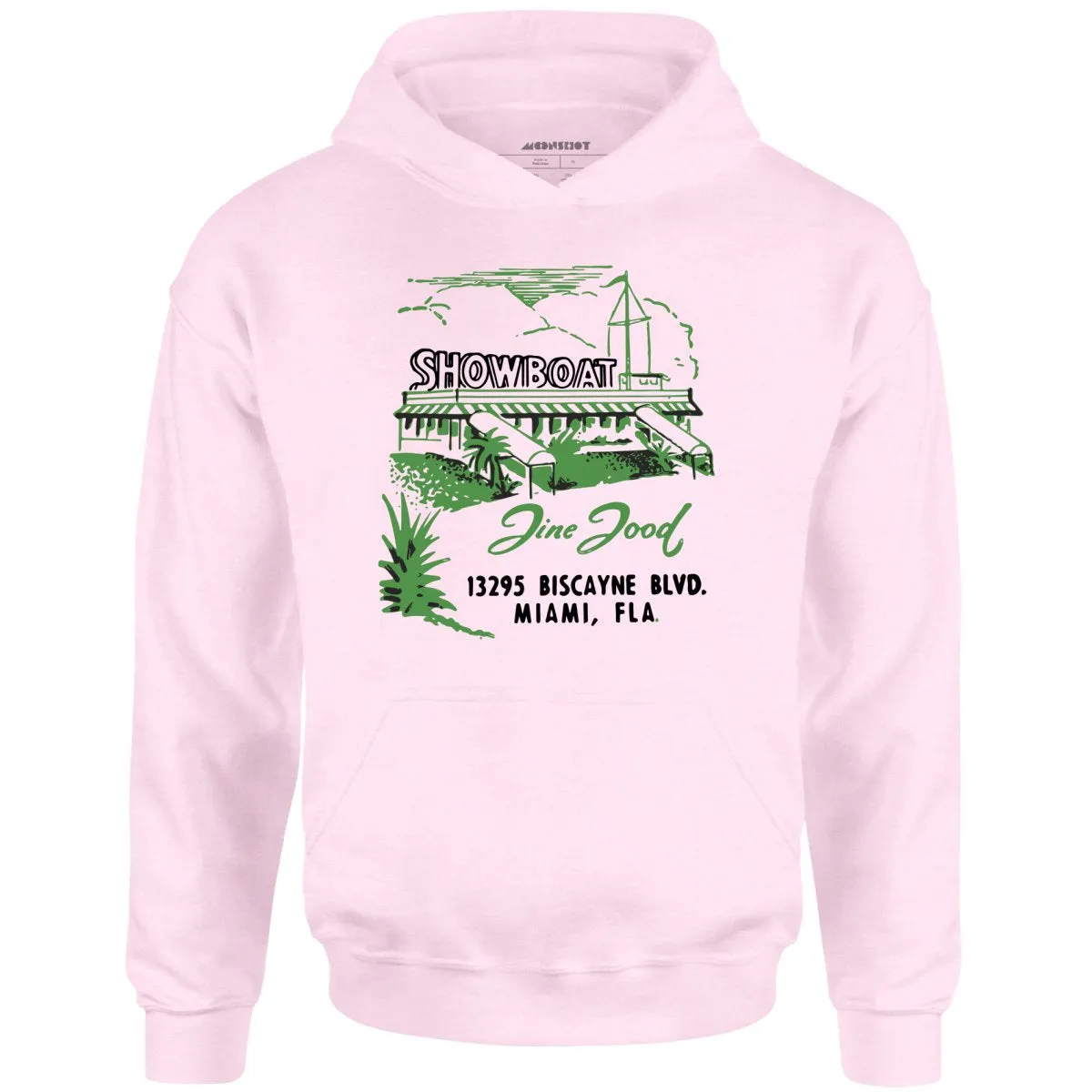 Showboat - Miami, FL - Vintage Restaurant - Unisex Hoodie