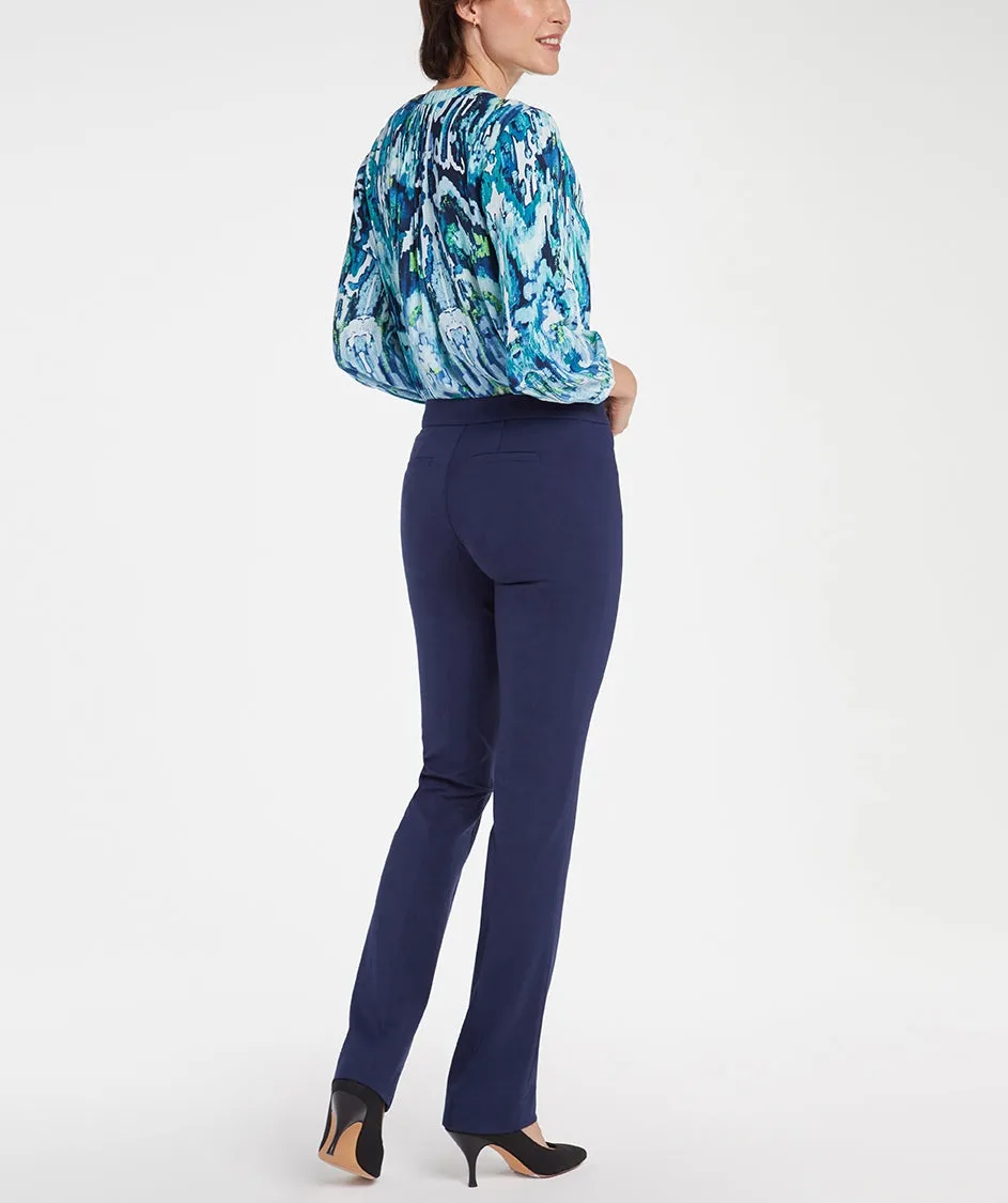 Slim Trouser Navy Jersey | Evening Tide