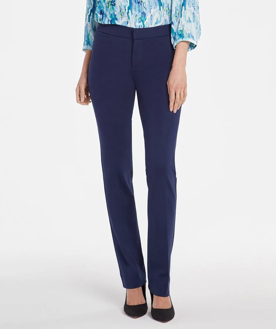 Slim Trouser Navy Jersey | Evening Tide