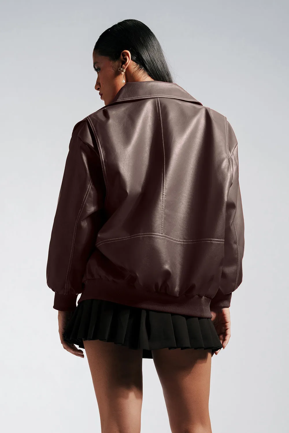 Timeless Brown Leather Jacket