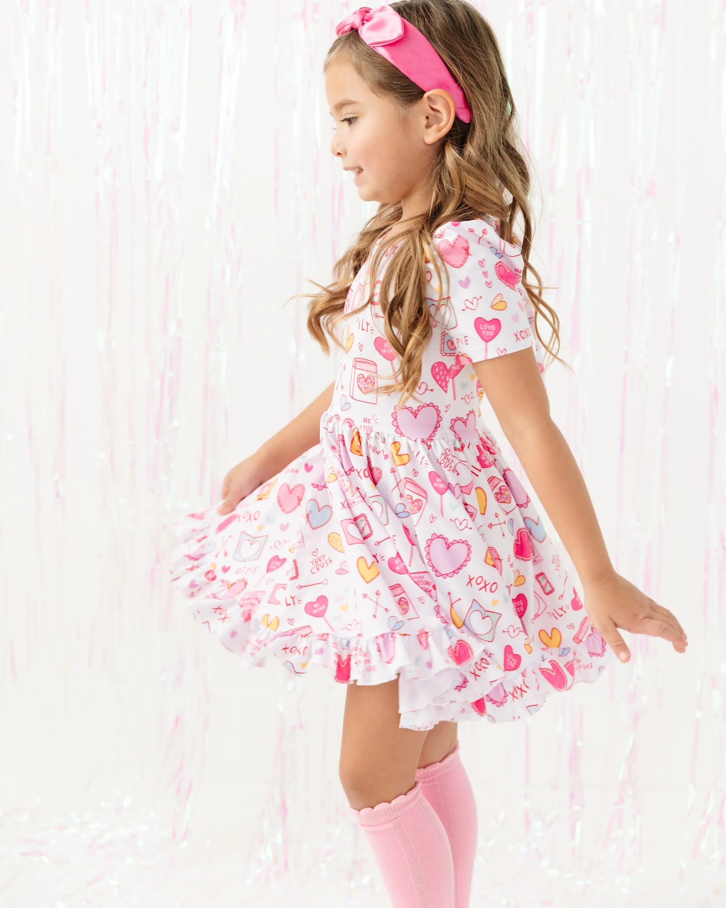 Valentine's Class Party Twirl Dress