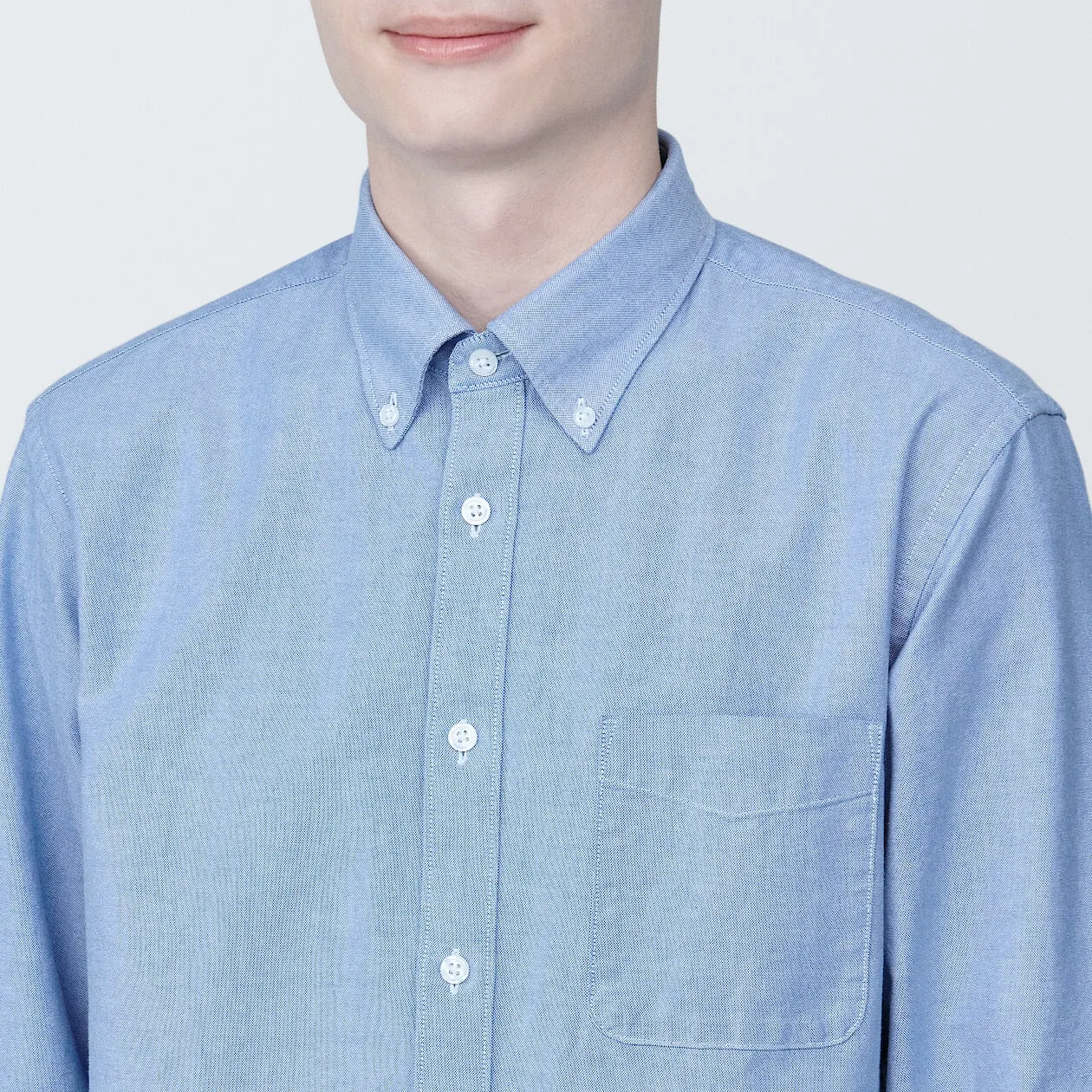 Washed Oxford Long Sleeve Shirt