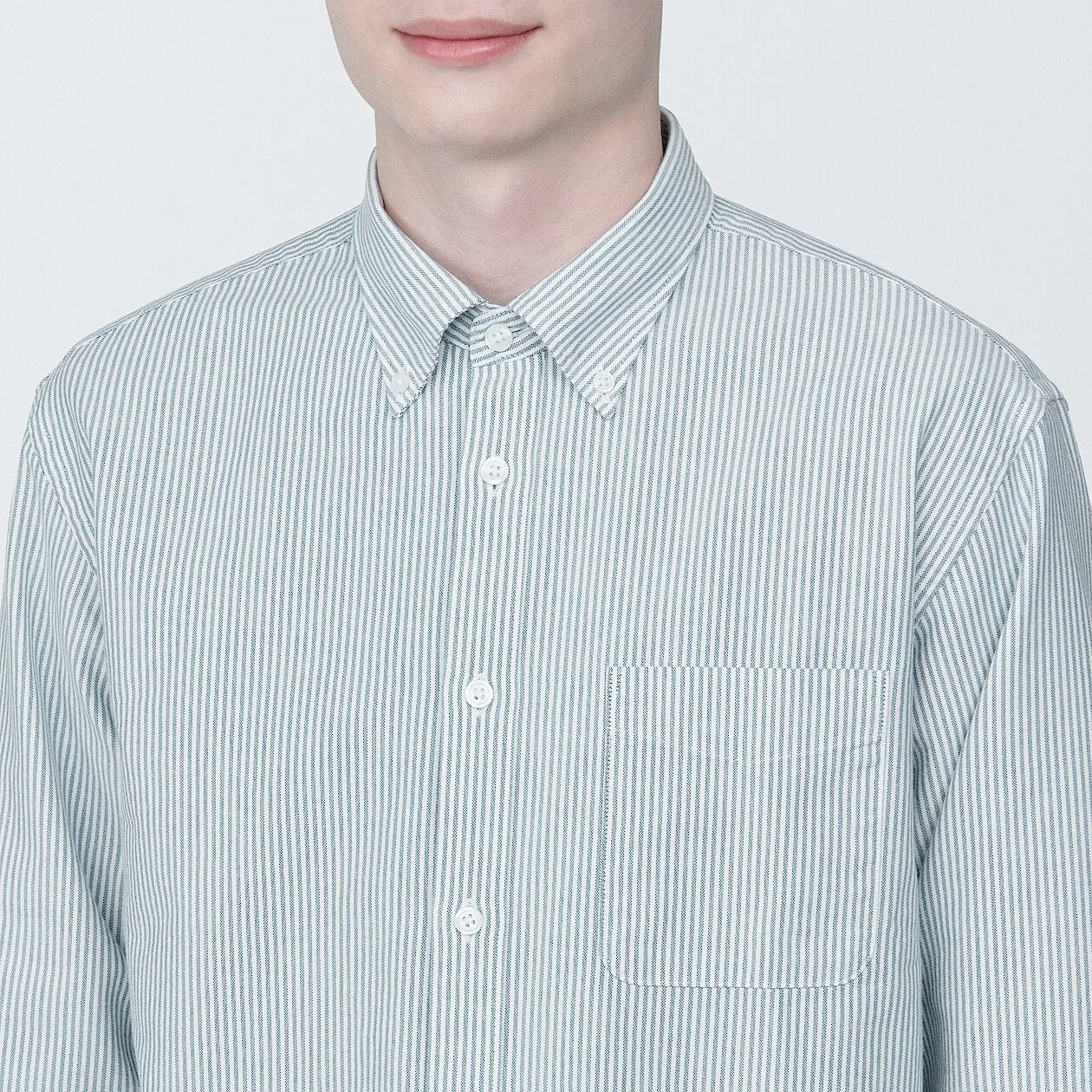 Washed Oxford Long Sleeve Shirt