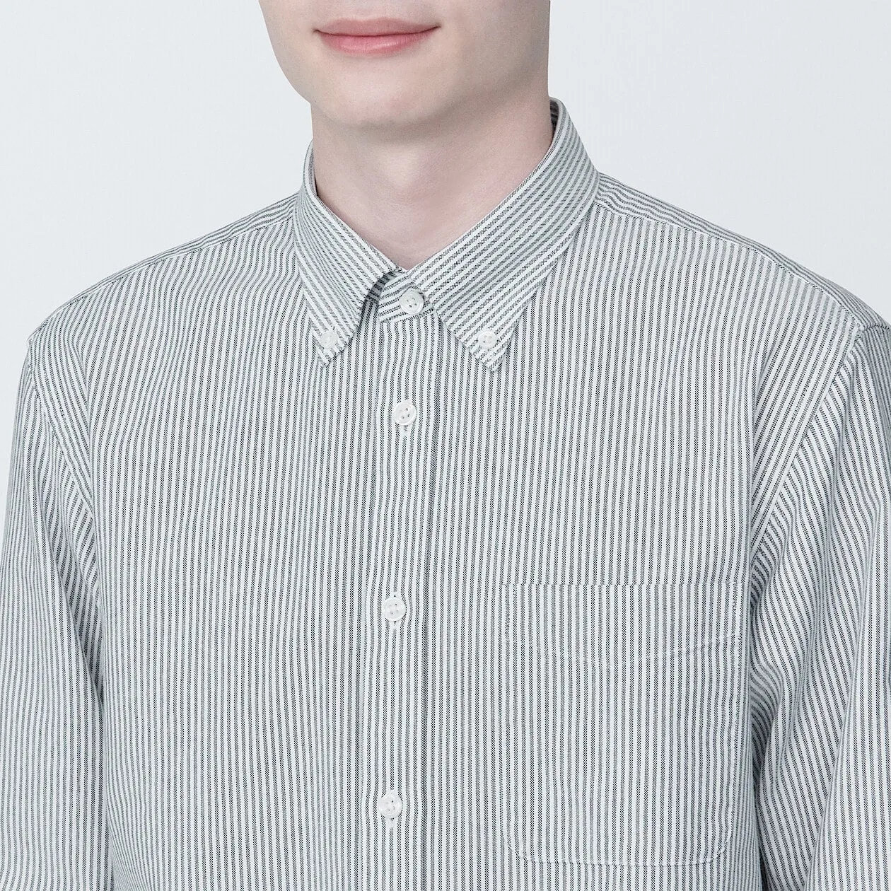 Washed Oxford Long Sleeve Shirt