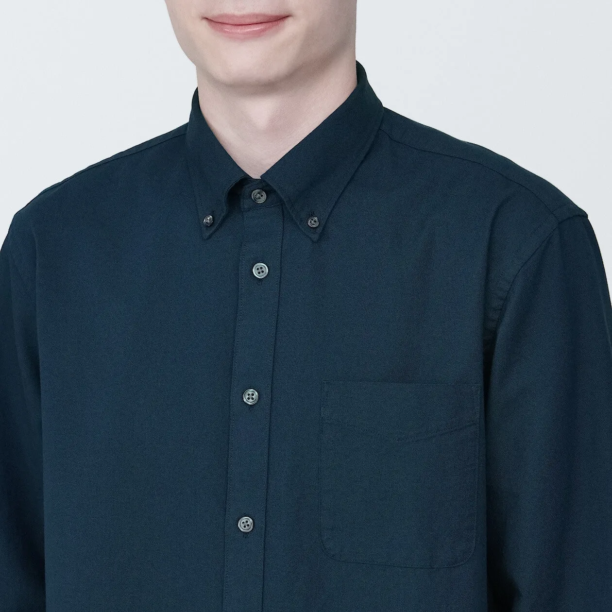 Washed Oxford Long Sleeve Shirt