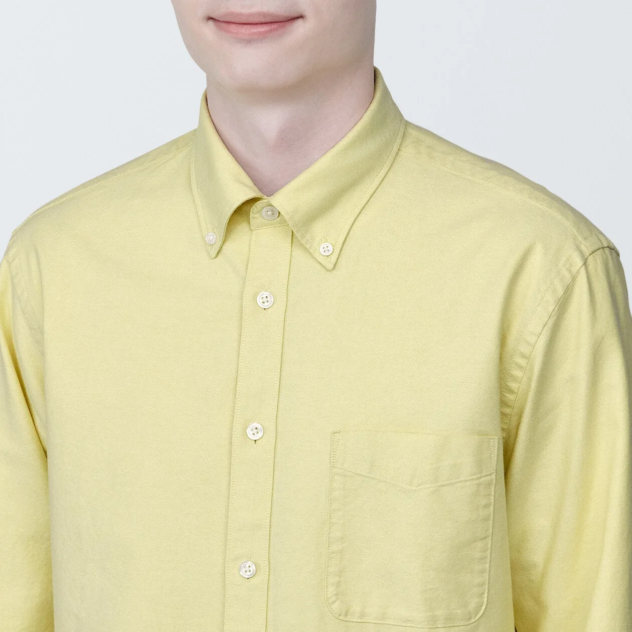 Washed Oxford Long Sleeve Shirt