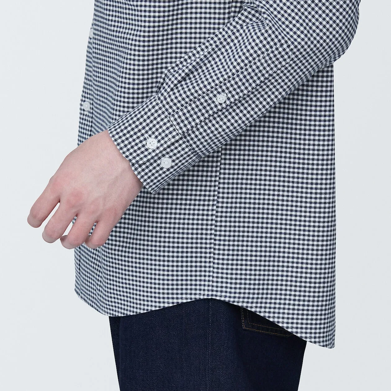 Washed Oxford Long Sleeve Shirt