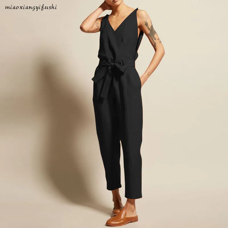 Women's Elegant Office Comfortable New Long Jumpsuit