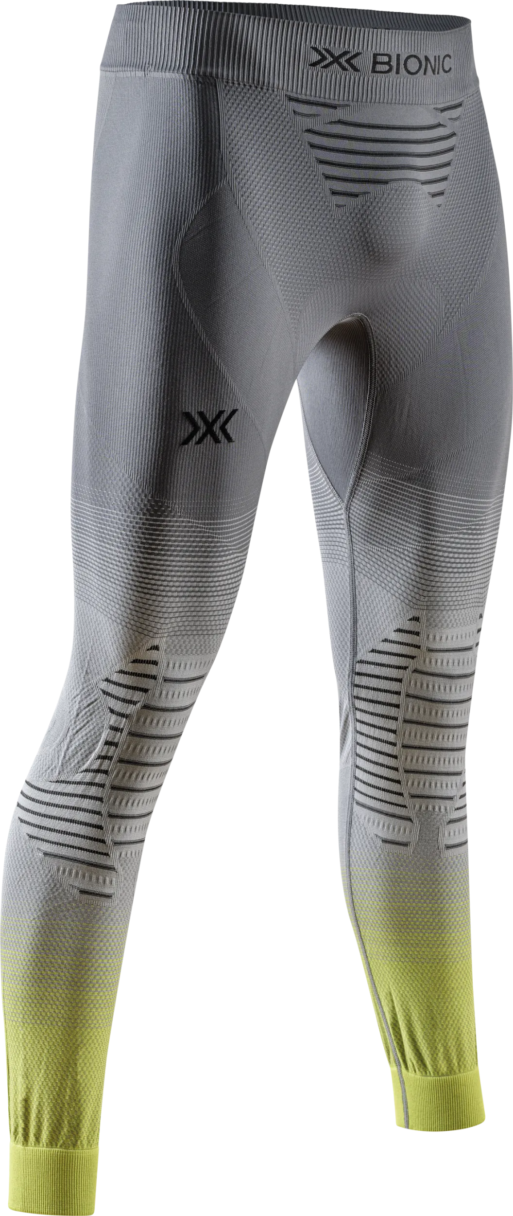 X-BIONIC Pants G816 RHINO GREY/LIGHT GREY/CANARY